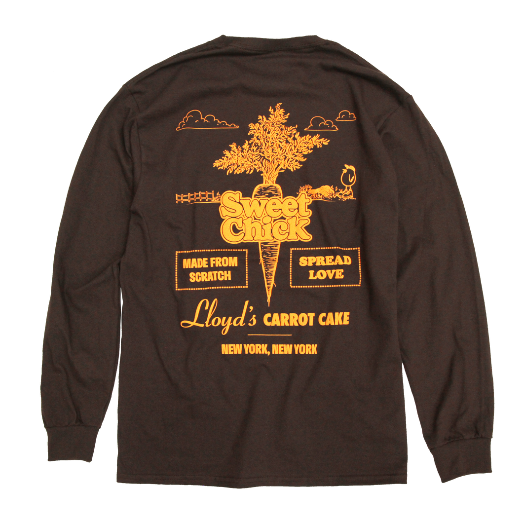 Lloyd's Carrot Cake X Sweet Chick Collab - Long Sleeve T-Shirt